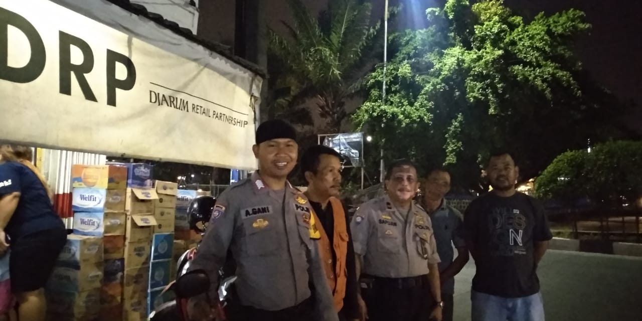 Polsek Neglasari berikan rasa aman pada malam takbir hari raya idul adha