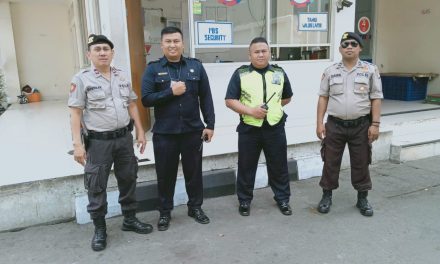 Samapta Polsek Neglasari Patroli dialogis dengan Satpam PT. TIKI