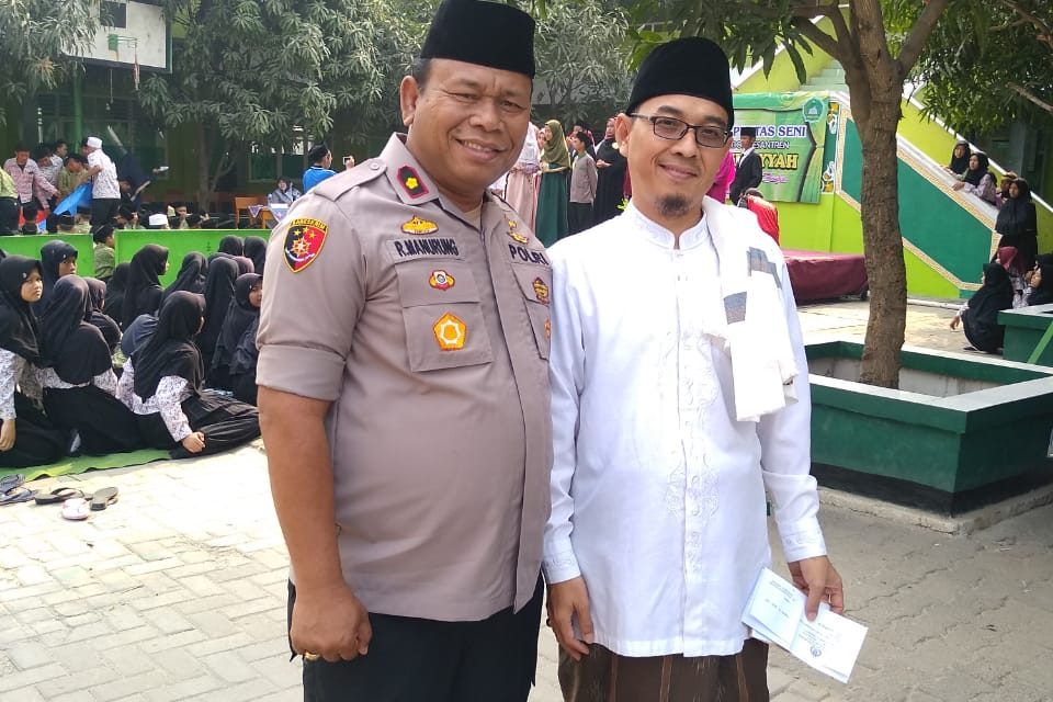 Kompol R Manurung Sambang Silaturahmi dengan Ketua PCNU Kecamatan Neglasari