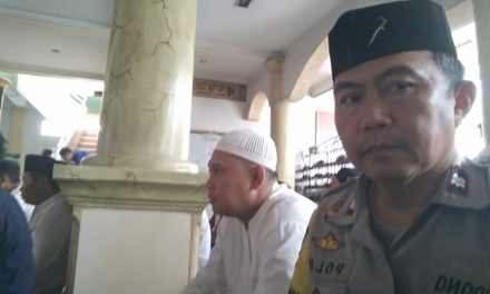 Aiptu Hardono laksanakan Jumling di Masjid Nurul Islam