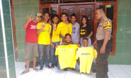 Aiptu Slamet Sugianto himbau Para Suporter Sepak Bola