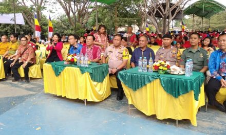 Kapolsek Neglasari hadiri Perayaan HUT RI KE 55 yang digelar FUB