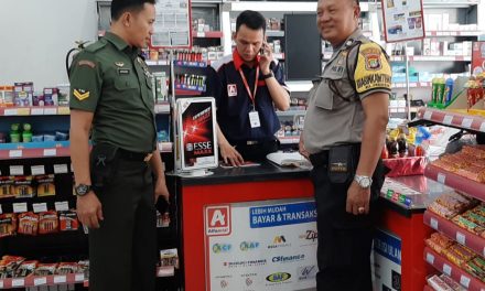 SINERGITAS TNI – POLRI SAMBANG MINI MARKET PABUARAN KARAWACI