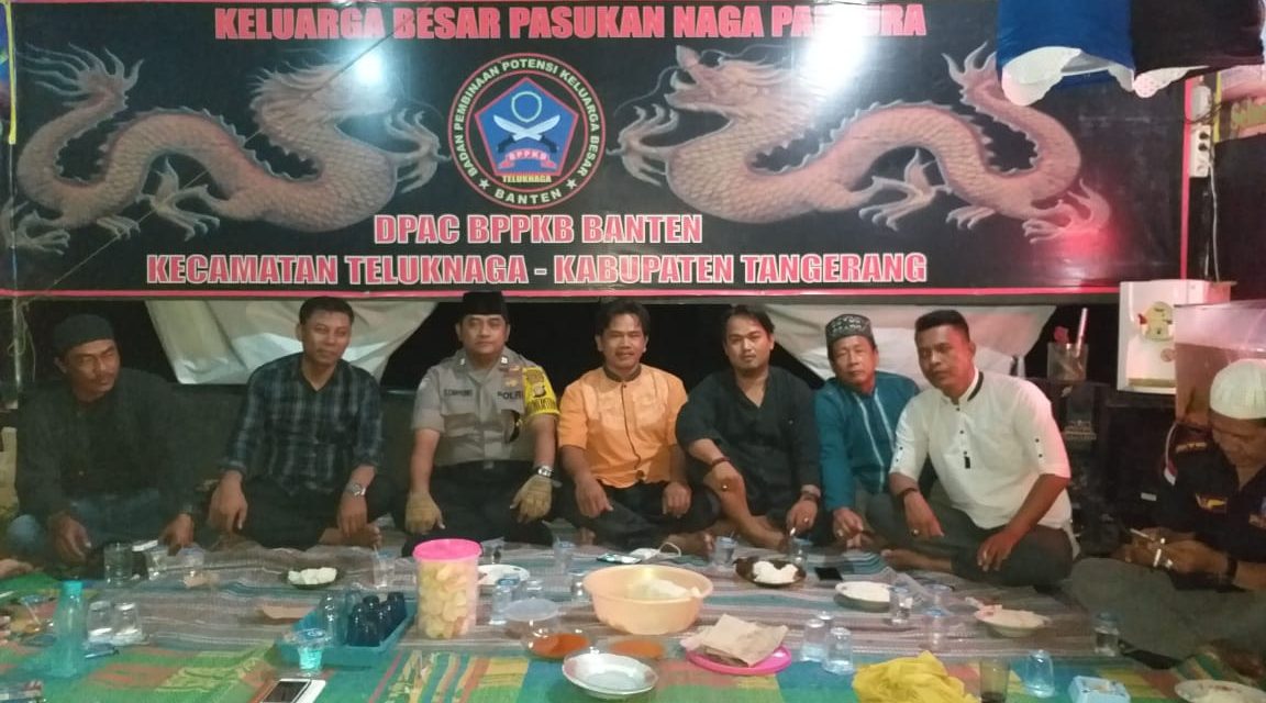 Pos BPPKB Banten DPAC Teluknaga Disambangi Bhabinkamtibmas Ds. Kampung Melayu Barat