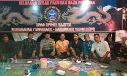 Pos BPPKB Banten DPAC Teluknaga Disambangi Bhabinkamtibmas Ds. Kampung Melayu Barat