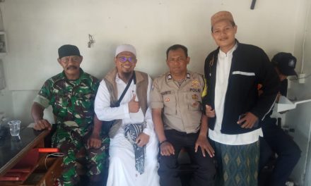 TOKOH AGAMA SAMBUT SILAHTURAHMI BHABINKAMTIBMAS DAN BABINSA PASAR BARU