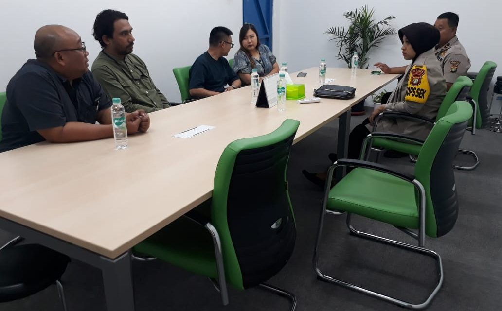 “COOLING SYSTEM” CIPTAKAN SUASANA HANGAT, KAPOLSEK KARAWACI BERKUNJUNG PT. OPPO INDONESIA