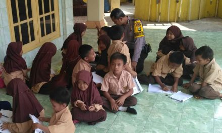 BHABINKAMTIBMAS DESA RAWA BURUNG AIPDA OKKY BARDI SAMBANG SEKOLAH SDN BOJONG RENGED III DS. RAWA BURUNG