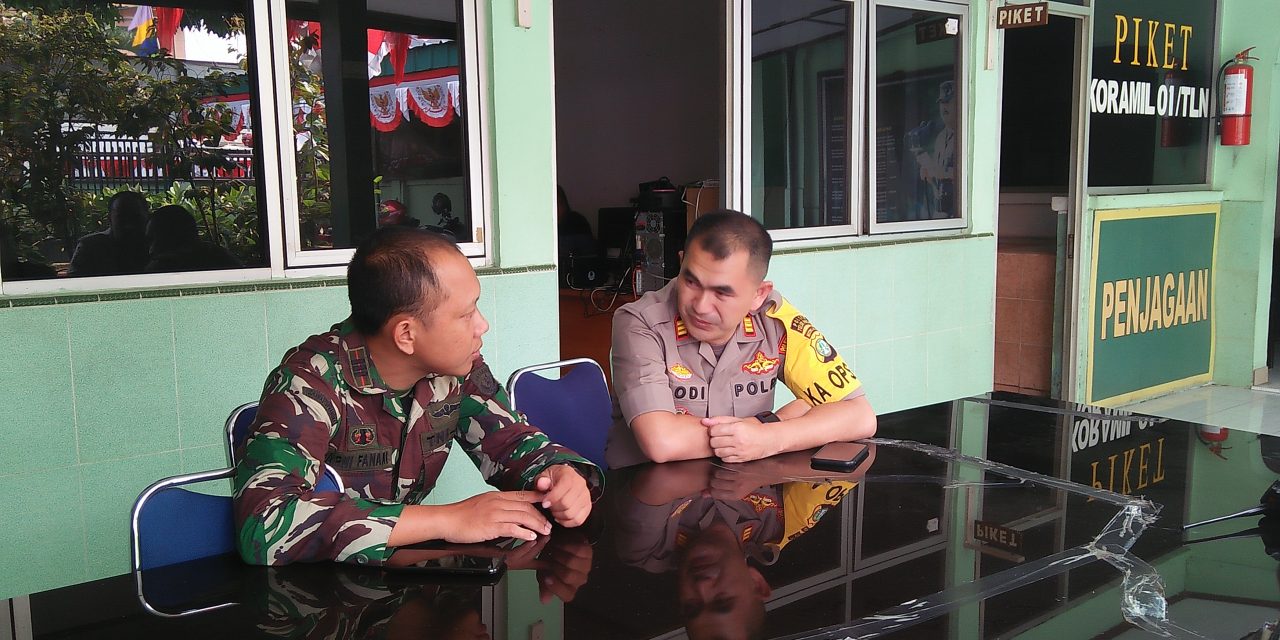 Sinergitas TNI Polri Dalam Menjaga Kamtibmas Jalin Silaturrahmi