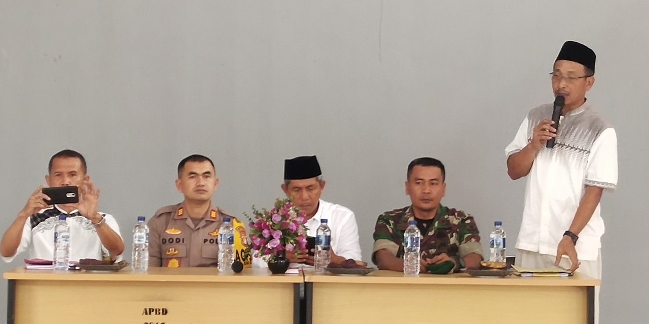 Jalin Soliditas Kapolsek Teluknaga Saat Rapat Koordinasi Perbup No.141