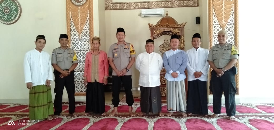 Dalam Kegiatan Jumling,Kapolsek Benda Minta Sinergitas Ulama dan Umaro tetap terjaga