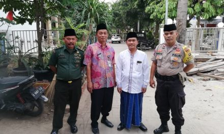 Bhabinkamtibmas Polsek Cipondoh Bersama Tiga Pilar Kunjungi Pondok Pesantren