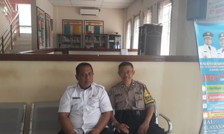 BHABINKAMTIBMAS SUDIMARA BARAT AIPTU WAHYONO EKO MELAKSANAKAN COOLING SYSTEM KANTOR KE KELURAHAN