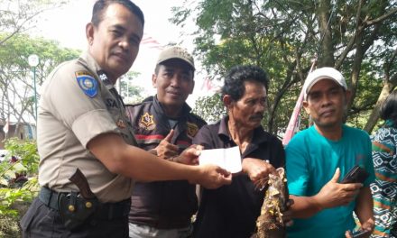 Bhabinkamtibmas Kelurahan Benda Hadiri Lomba mancing Peringati HUT RI Ke-74