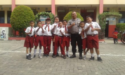 Dengan Sambang Ke Sekolah, Bhabinkamtibmas Polsek Cipondoh Jaga Kondusifitas Lingkungan