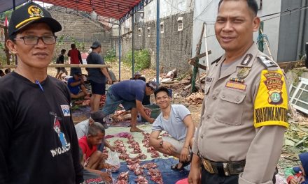 Sambang Tokoh Masyarakat Pada Idul Adha