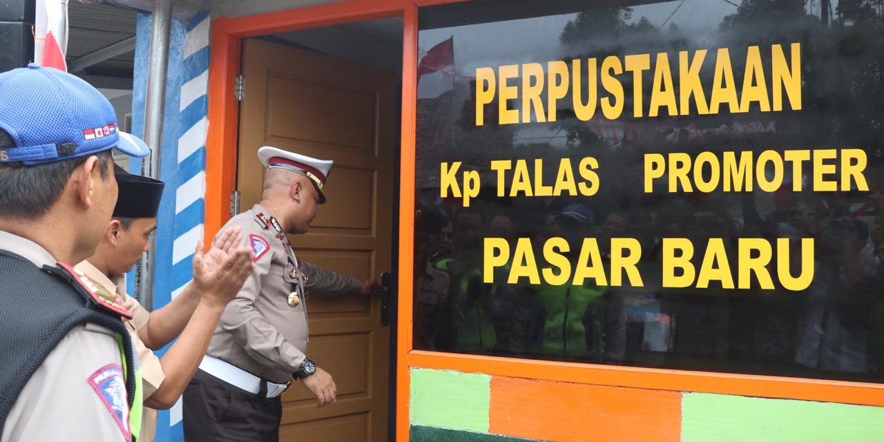 Peresmian Perpustakaan Taman Baca