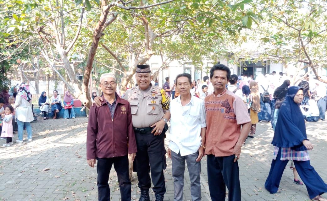 Bhabinkamtibmas Polsek Cipondoh Kunjungi SMAN 9 Kota Tangerang