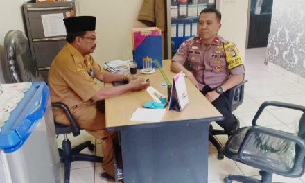 Kegiatan Cooling  Sistem terhadap sosialisasi sambang dialogis  dan silaturahmi Bhabinkamtibmas Kel.Kebon Besar kepada Sekertaris kelurahan