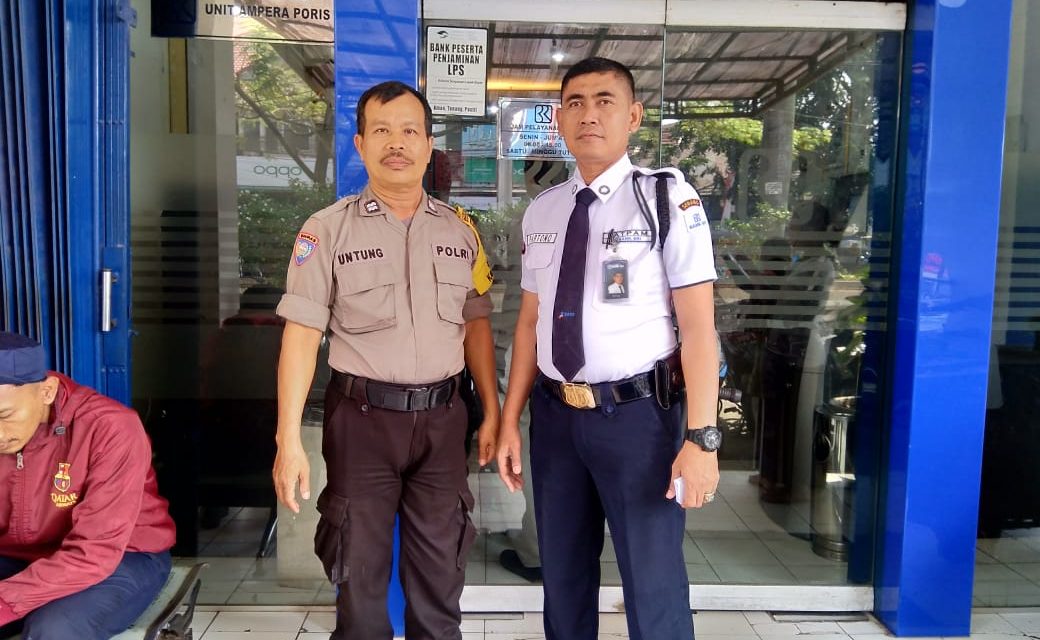 Bhabinkamtibmas Polsek Cipondoh Sambangi Sentra Ekonomi