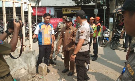 Adanya Penertiban oleh Dinas Trantib Kec. Batuceper dan Pihak Polsek Batuceper  terhadap PKL dan Pengemudi Ojek Pangkalan untuk area Jalur Kemacetan parah di Perlintasan Kereta Api Poris Gaga Batuceper.