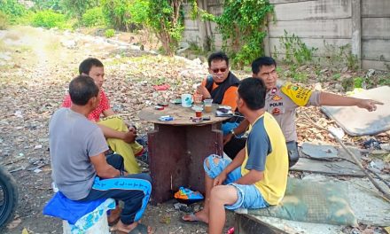 Sambangi Warga Kedaung Baru, Binmas Polsek Neglasari laksanakan Polmas