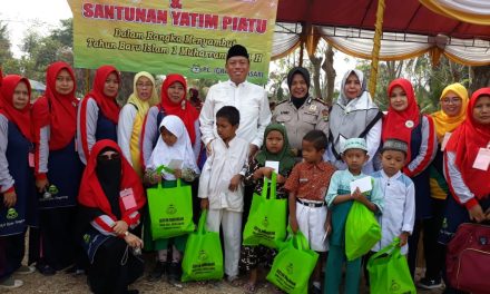 Wakapolsek Neglasari hadiri Gebyar Muharram dan Santunan Yatim Piatu yang di selenggarakan IGRA