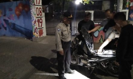 Sepeda Motor Tanpa Surat Kendaraan, terjaring Operasi Cipta Kondisi Polsek Neglasari