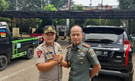 Kapolsek Jatiuwung Bersama Danramil Makin Kompak Jaga Kamtibmas