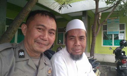 Bintibmas, Aiptu Hardono Sambangi Tokoh Agama Kelurahan Selapajang Jaya