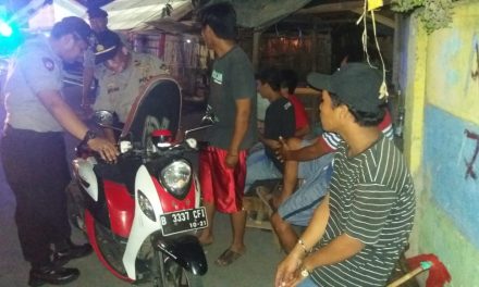 Kendaraan Roda Dua Tanpa Surat, Terjaring Operasi Cipta Kondisi Polsek Neglasari