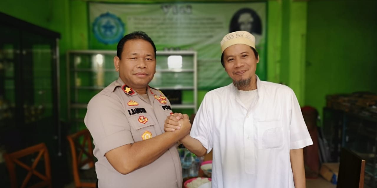 Kapolsek Neglasari Gelar Silaturahmi Kamtibmas dengan Pengasuh Pondok Pesantren