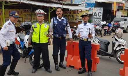 PS. Panit 2 Lantas Polsek Neglasari Pimpin Pengamanan Car Free Day