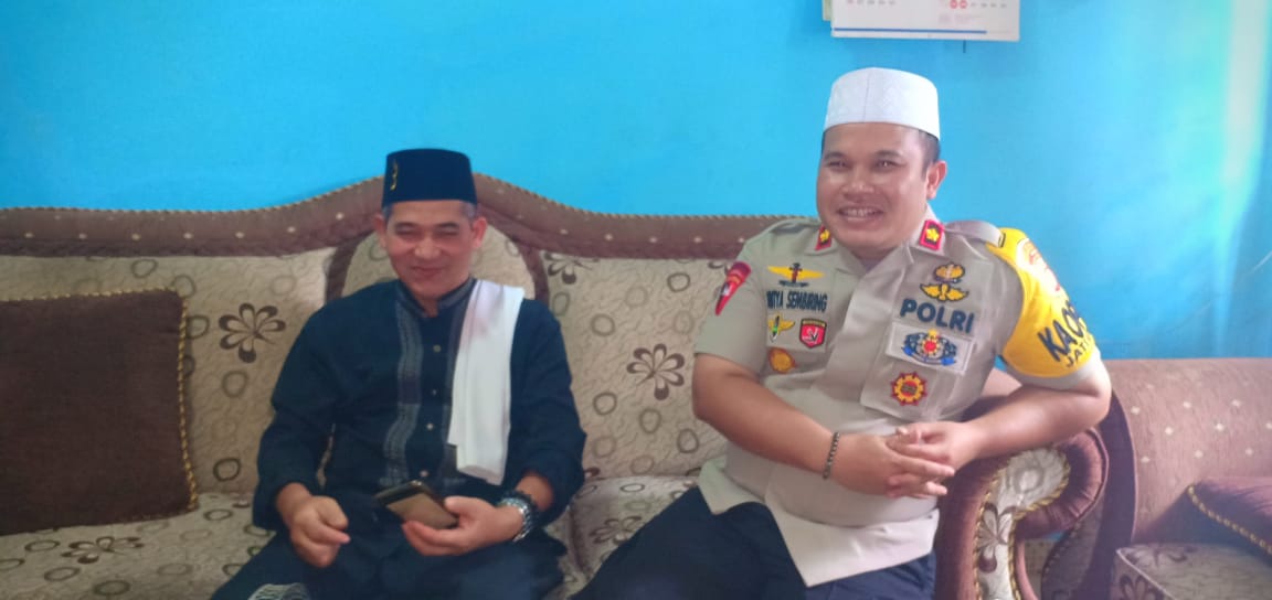 Kapolsek Jatiuwung Lakukan “Cooling System” Wilayah, Sambangi Tokoh Agama Jatiuwung