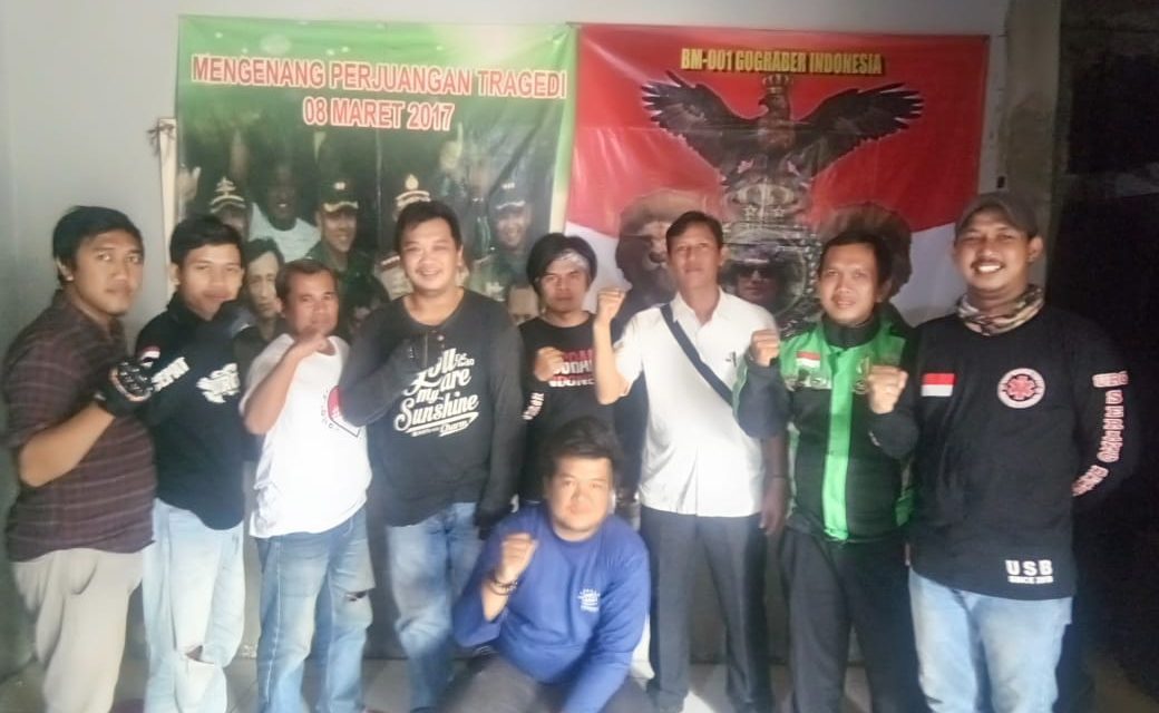 BERI KENYAMAN DRIVER OJOL KUMPUL TAMAN GAJAH ADAKAN DEKLARASI LALULINTAS DI TANGERANG