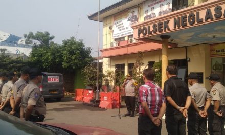 Pimpin Apel Pagi, Kapolsek Neglasari sampaikan arahan Pimpinan