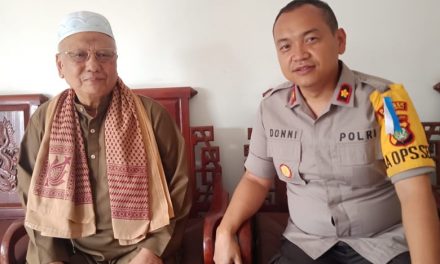 Sambang Tokoh Masyarakat, Kapolsek Cipondoh Ajak Jaga Keutuhan NKRI