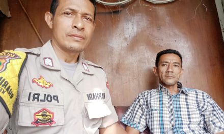 Sambang Masyarakat Kedaung Wetan, Bripka Marhadi ajak Waspada terhadap Guankamtibmas