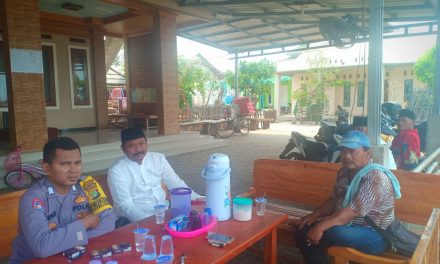 Sambang Warga Bhabinkamtibmas Ds. Muara Brig Saeful Hamdi