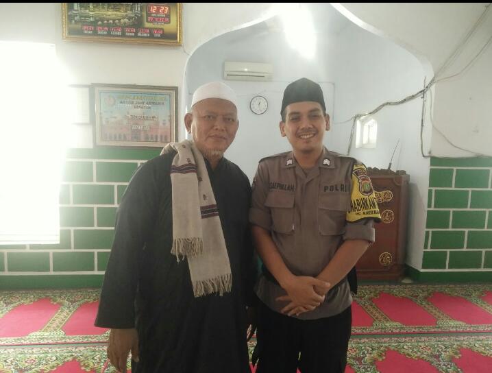 Kegiatan Colling Sistem dengan tokoh agama Bhabinkamtibmas Desa Lebak Wangi