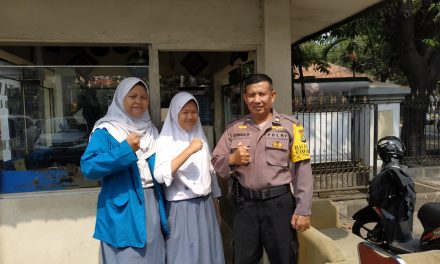 BHABINKAMTIBMAS AIPTU BONDAN MELAKSANAKAN KEGIATAN POLKISS DI  SMKN 7 KARAWACI