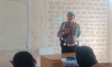 Kanit Provost, Menyampaikan Himbauan Kamtibmas Kepada Siswa – Siswi SMKN 2 Sepatan