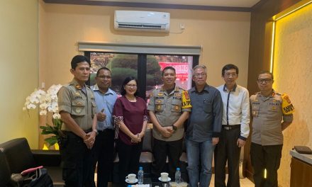 KAPOLRES METRO TANGERANG KOTA MENERIMA KUNJUNGAN PIHAK KAMPUS STKIP KARAWACI