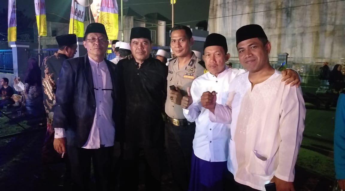 Aiptu Asmad Temui Tokoh Masyarakat Untuk Menjaga Lingkungan Kondusif