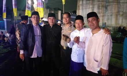 Aiptu Asmad Temui Tokoh Masyarakat Untuk Menjaga Lingkungan Kondusif