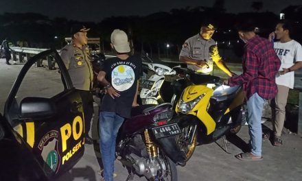 4 Unit Sepeda Motor Tanpa STNK Diamankan Jajaran Polsek Jatiuwung Saat Patroli Cipta Kondisi