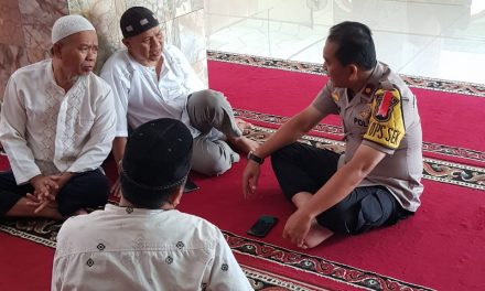 Kapolsek Batuceper melaksanakan Giat Sholat Dzuhur berjamaah