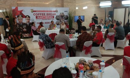 Putra-Putri Papua Coffee Break Kamtibmas Bersama Kapolda Metro Jaya