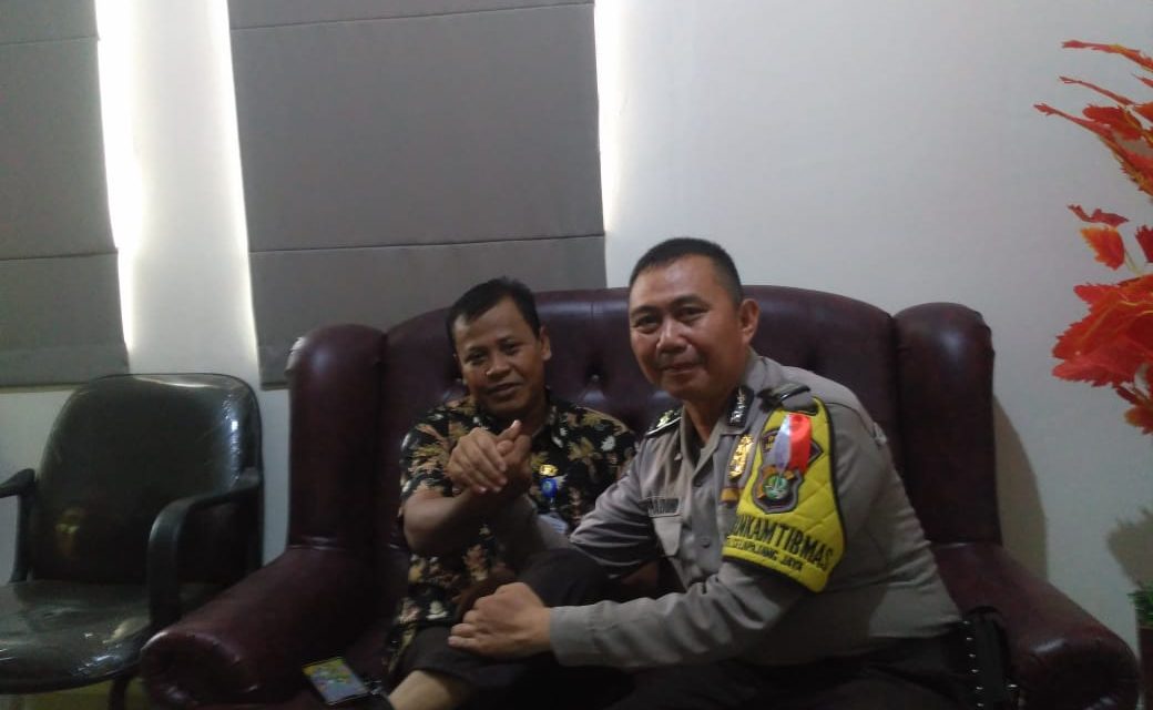 Polmas, Binmas Polsek Neglasari bersama Lurah Himbaukan Pesan Kamtibmas