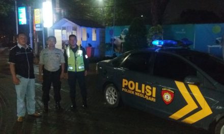 Unit Samapta Polsek Neglasari Gelar Patroli Biru di Aeropolis